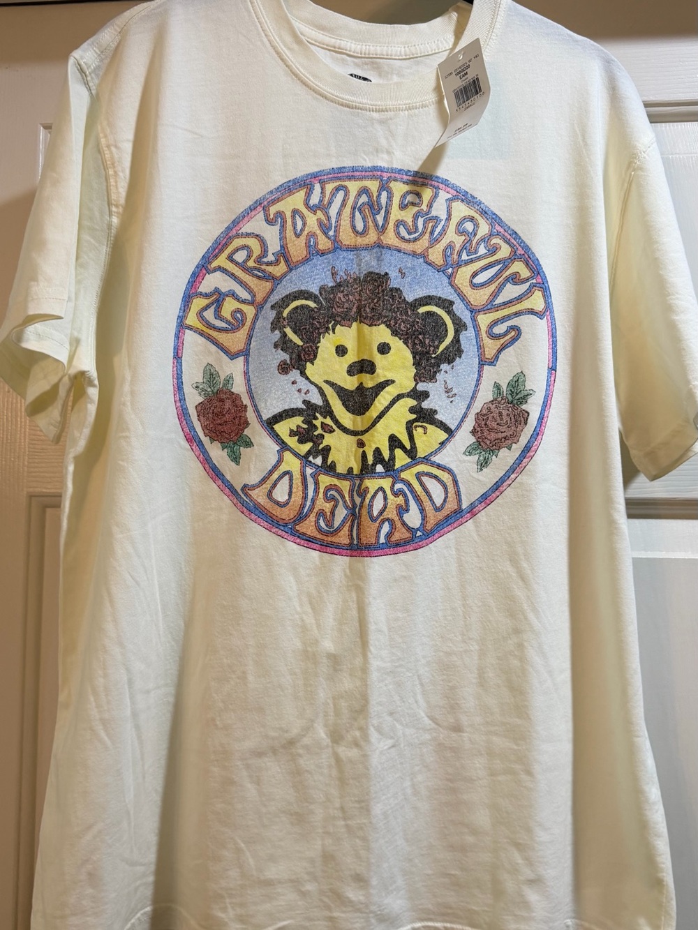 Grateful Dead Cream Graphic Tee NWT Buckle